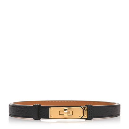 Hermes Epsom Kelly Belt Black 1 of 5