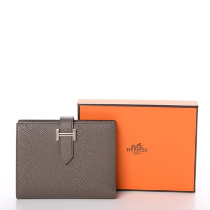 Hermes Epsom Bearn Compact Wallet Etain 8 of 8