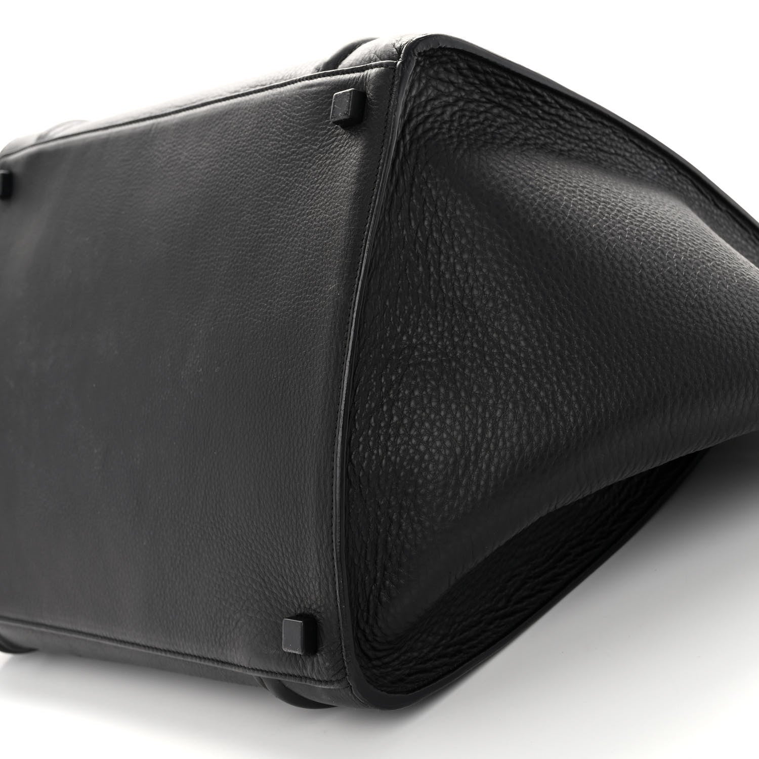 Celine Supple Calfskin Medium Phantom Luggage Black 10 of 10