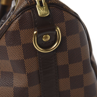 Louis Vuitton Damier Ebene Speedy Bandouliere 25 9 of 12