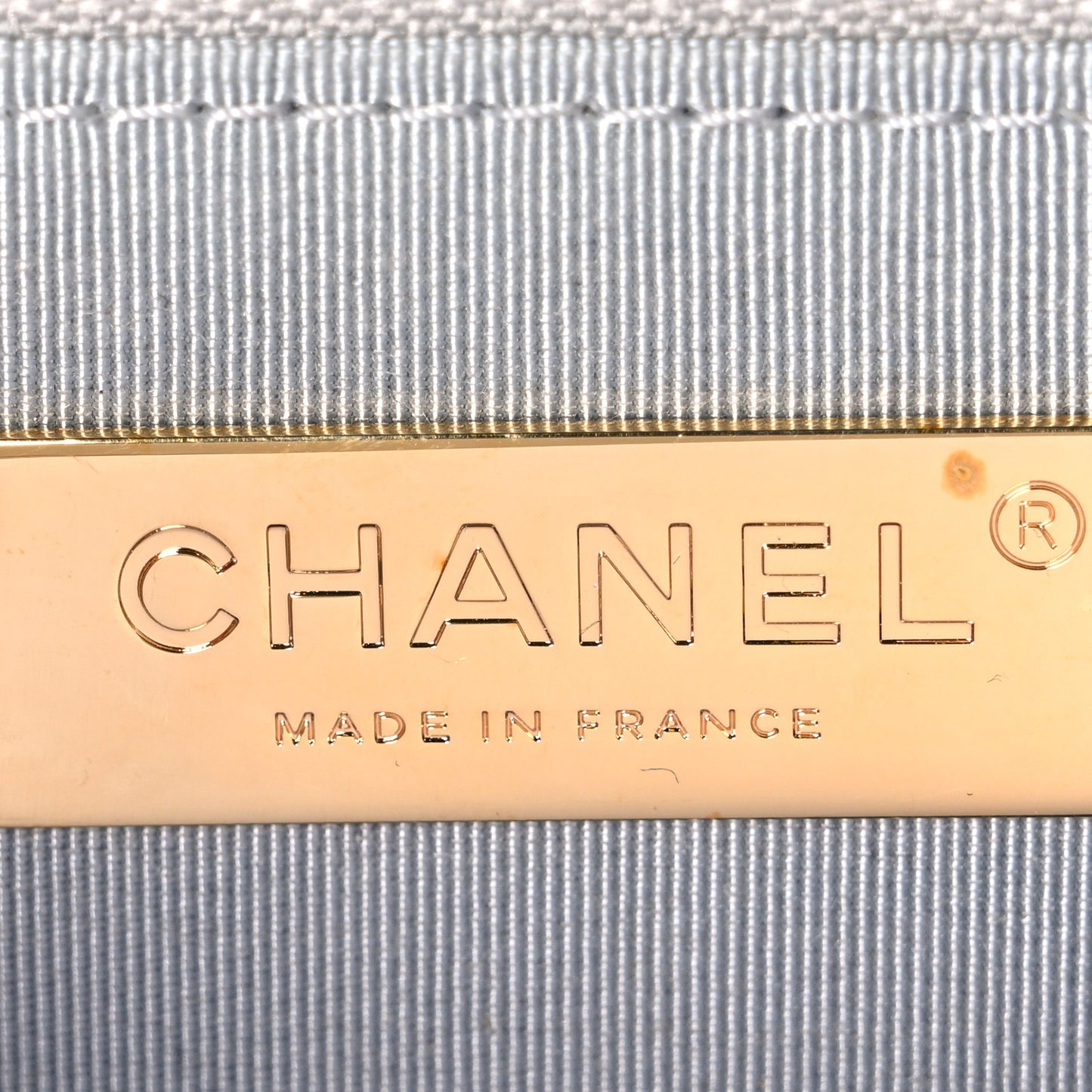 Goatskin Quilted Medium Chanel 19 Flap Grey