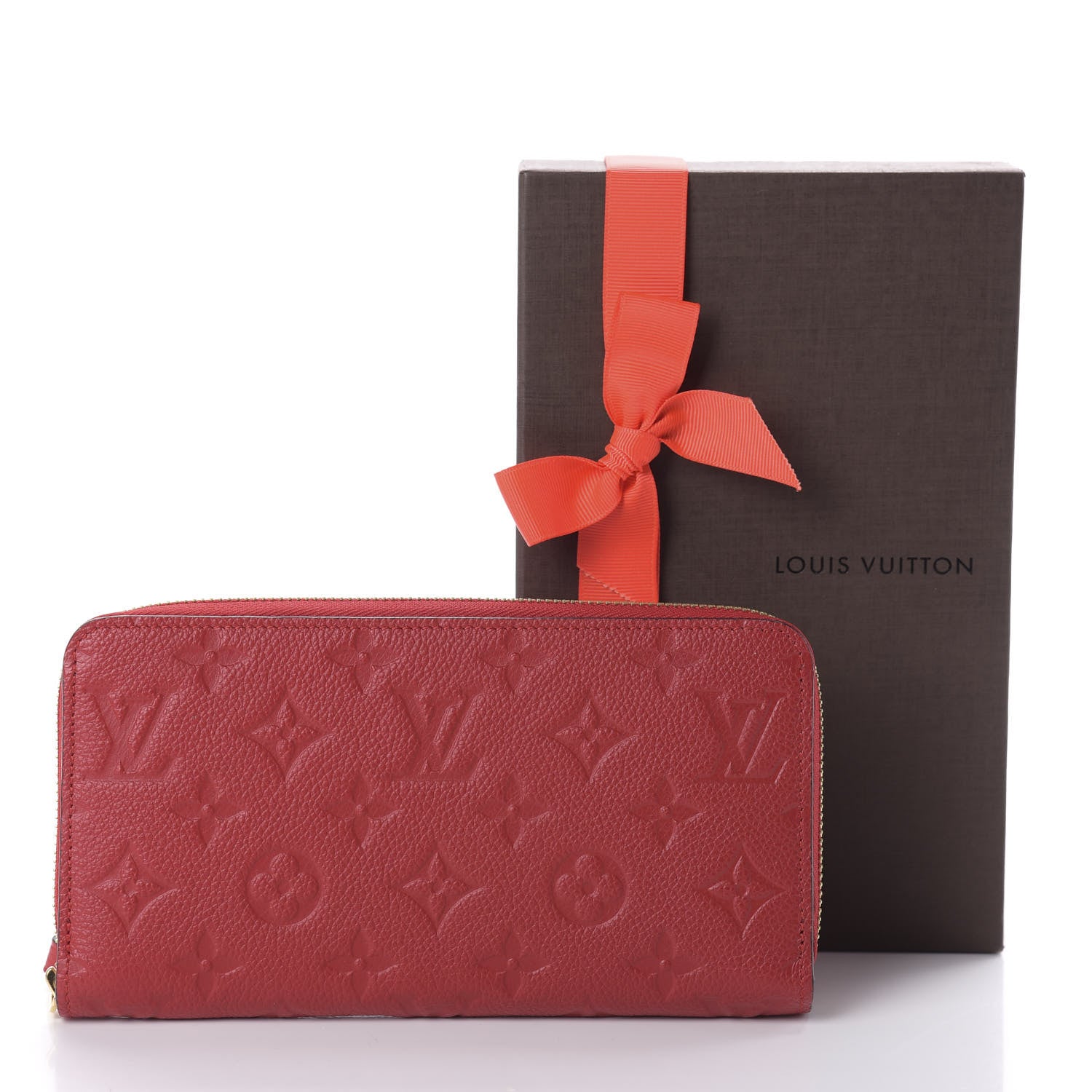 Louis Vuitton Empreinte Zippy Wallet Cherry 8 of 8