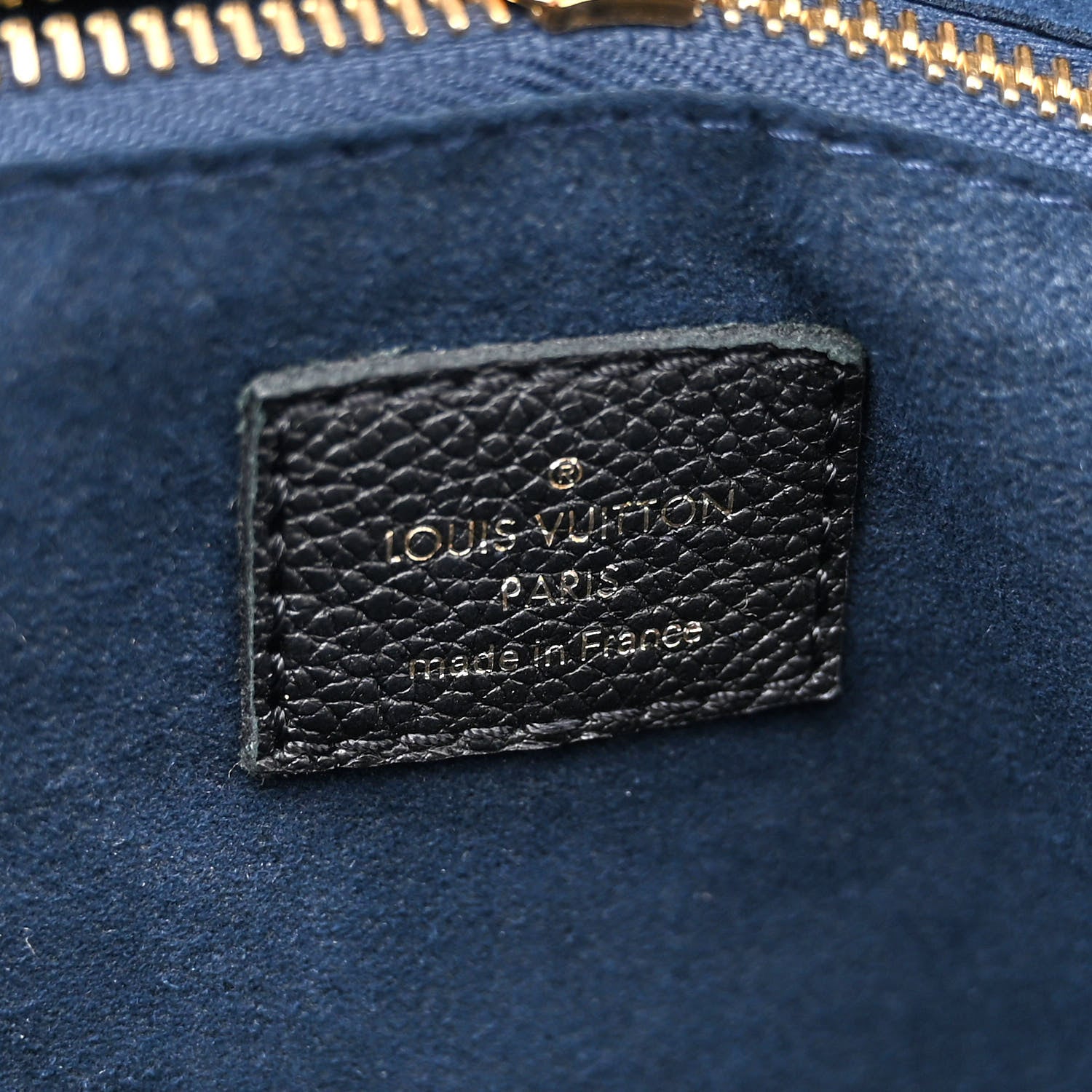 Louis Vuitton Empreinte Monogram Giant Neverfull MM Black 7 of 13