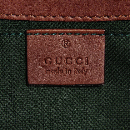 Gucci Calfskin 1921 Horsebit Chain Clutch Winter Rose 6 of 8