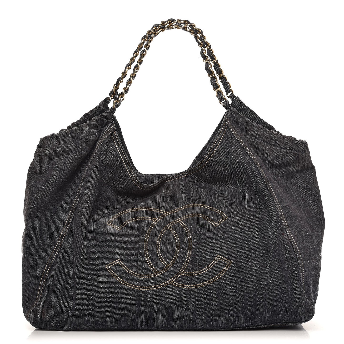 Denim XL Coco Cabas Tote Blue