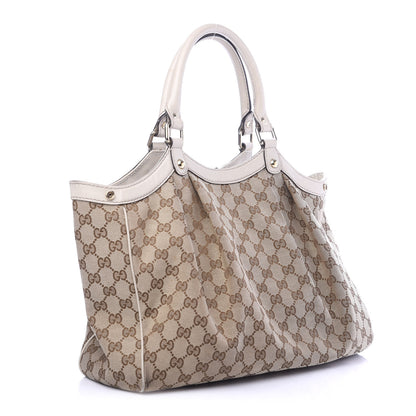 Gucci Monogram Medium Sukey Tote Off White 3 of 10