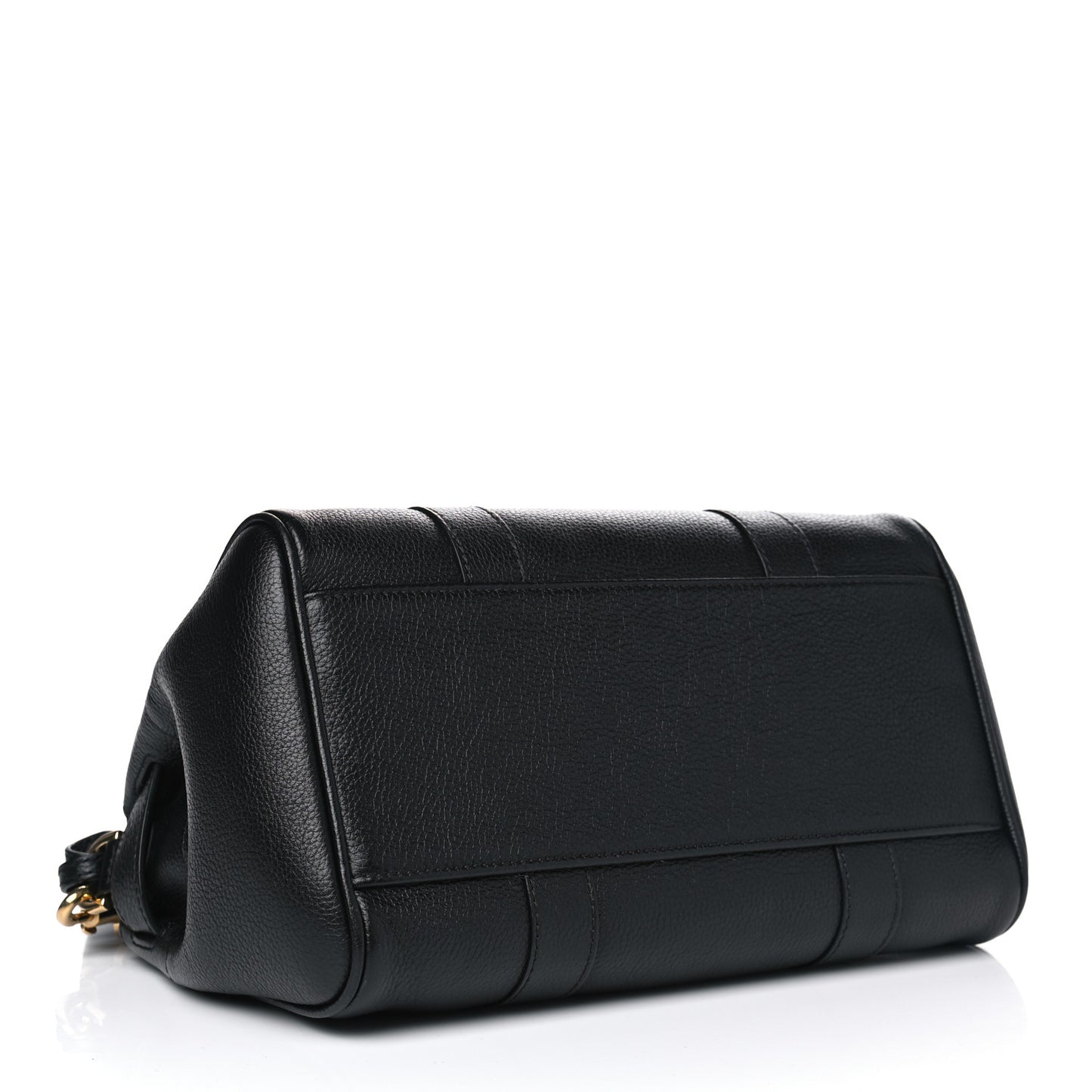Natural Vegetable Tanned Small Bayswater Black