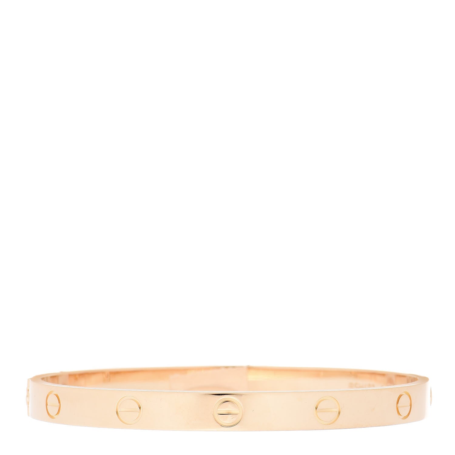 Cartier 18K Yellow Gold LOVE Bracelet 18 3 of 6