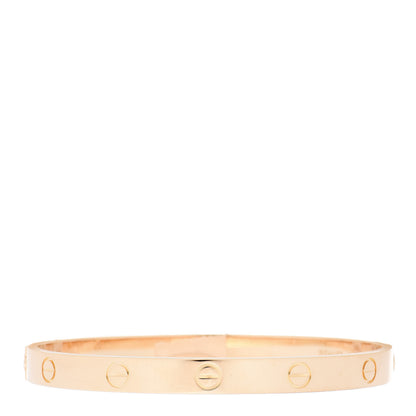 Cartier 18K Yellow Gold LOVE Bracelet 18 3 of 6