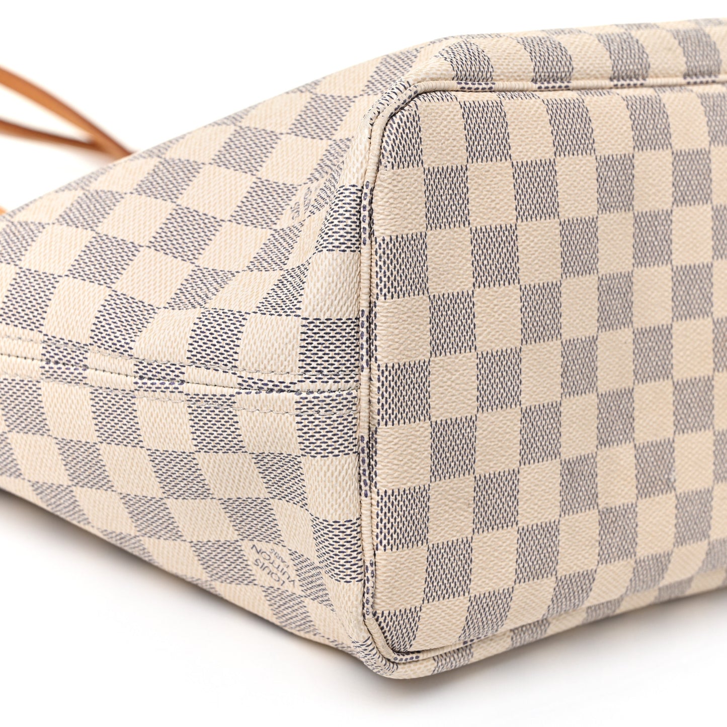 Damier Azur Neo Neverfull MM Rose Ballerine