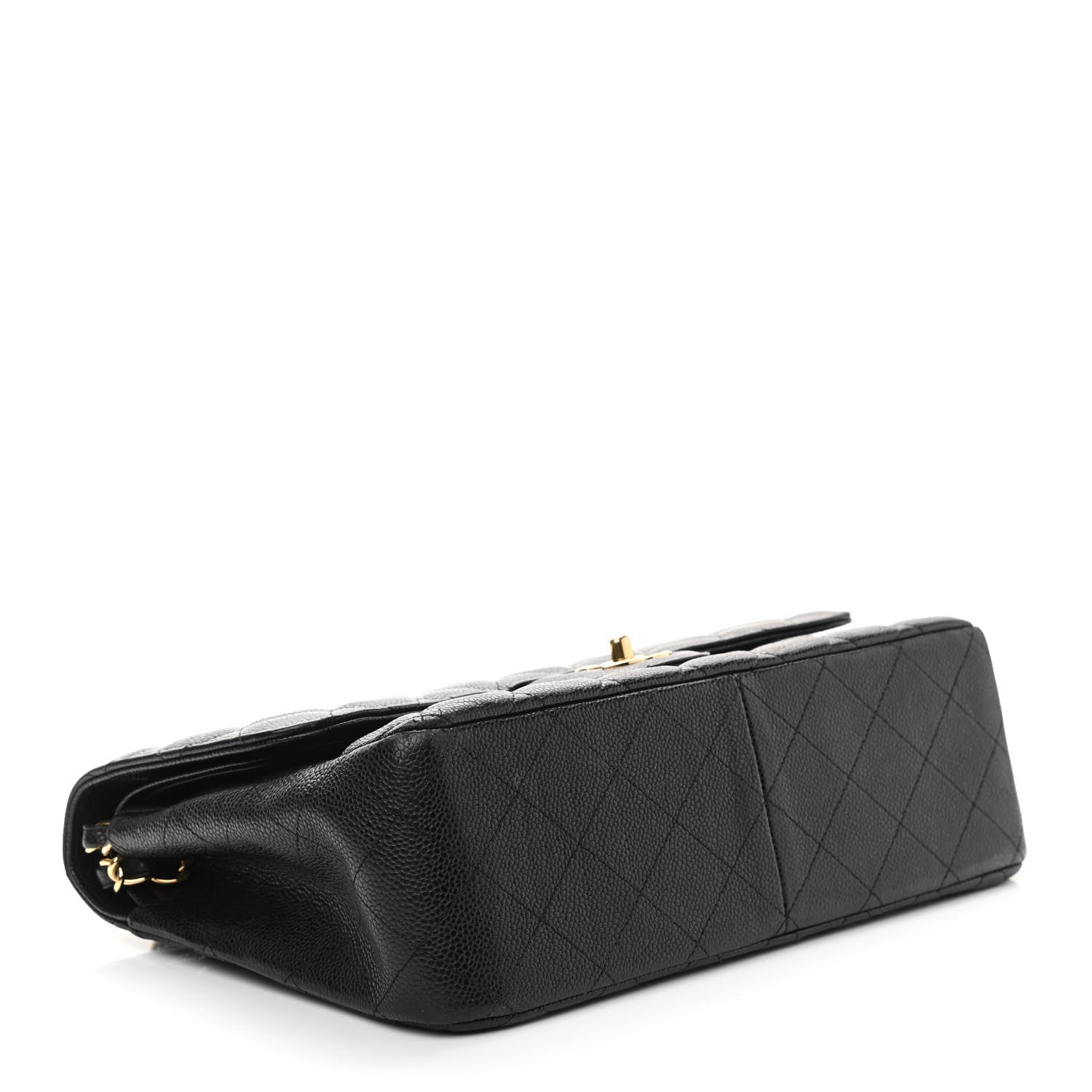 Chanel Caviar Quilted Jumbo Double Flap Black 4 of 9