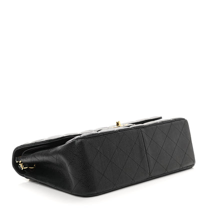Chanel Caviar Quilted Jumbo Double Flap Black 4 of 9