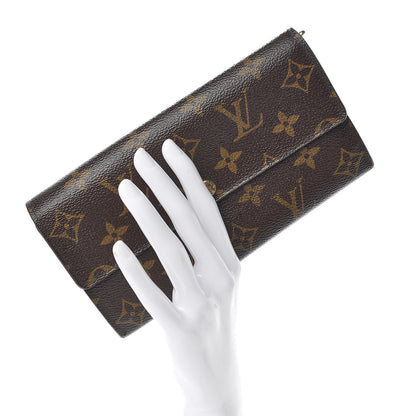 Louis Vuitton Monogram Sarah Wallet 2 of 15