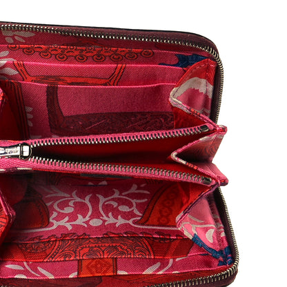 Hermes Epsom Silk'In Compact Wallet Rouge H 5 of 8