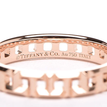 Tiffany 18K Rose Gold Narrow T True Ring 50 5.25 4 of 4