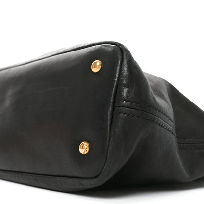 Miu Miu Nappa Medium Aventure Bag Black 10 of 10