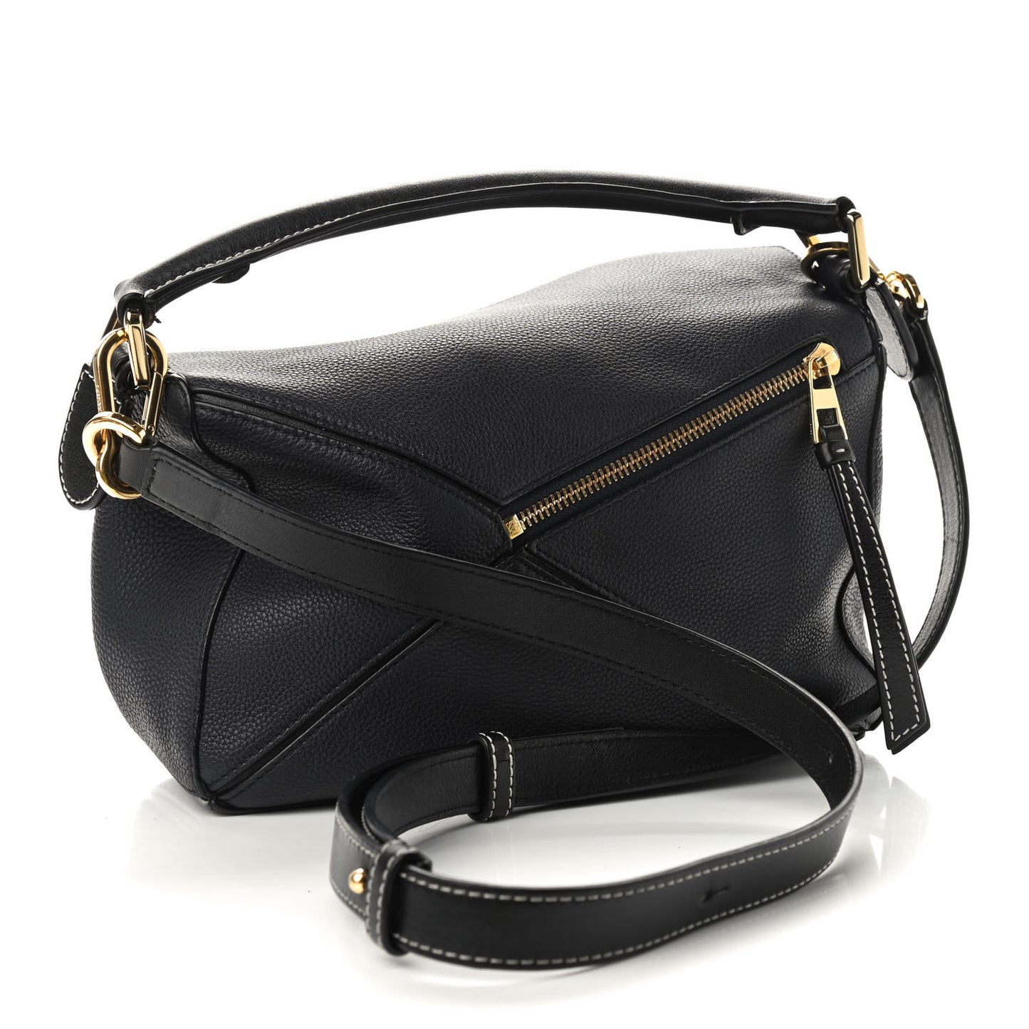 Calfskin Small Puzzle Bag Navy