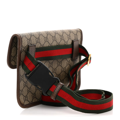Gucci GG Supreme Monogram Neo Vintage Web Belt Bag Brown 3 of 13