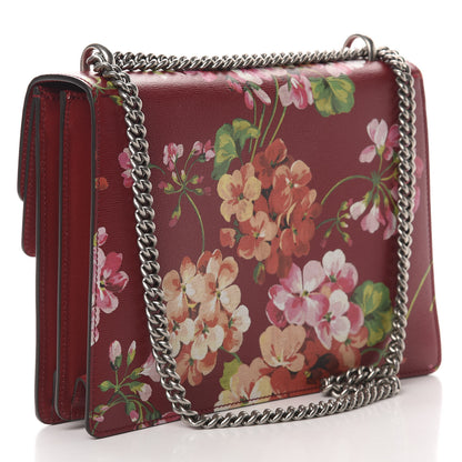 Gucci Calfskin Blooms Print Medium Dionysus Shoulder Bag Romantic Cherry Multicolor 3 of 11