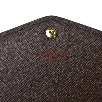 Louis Vuitton Damier Ebene Sarah Wallet NM 6 of 6