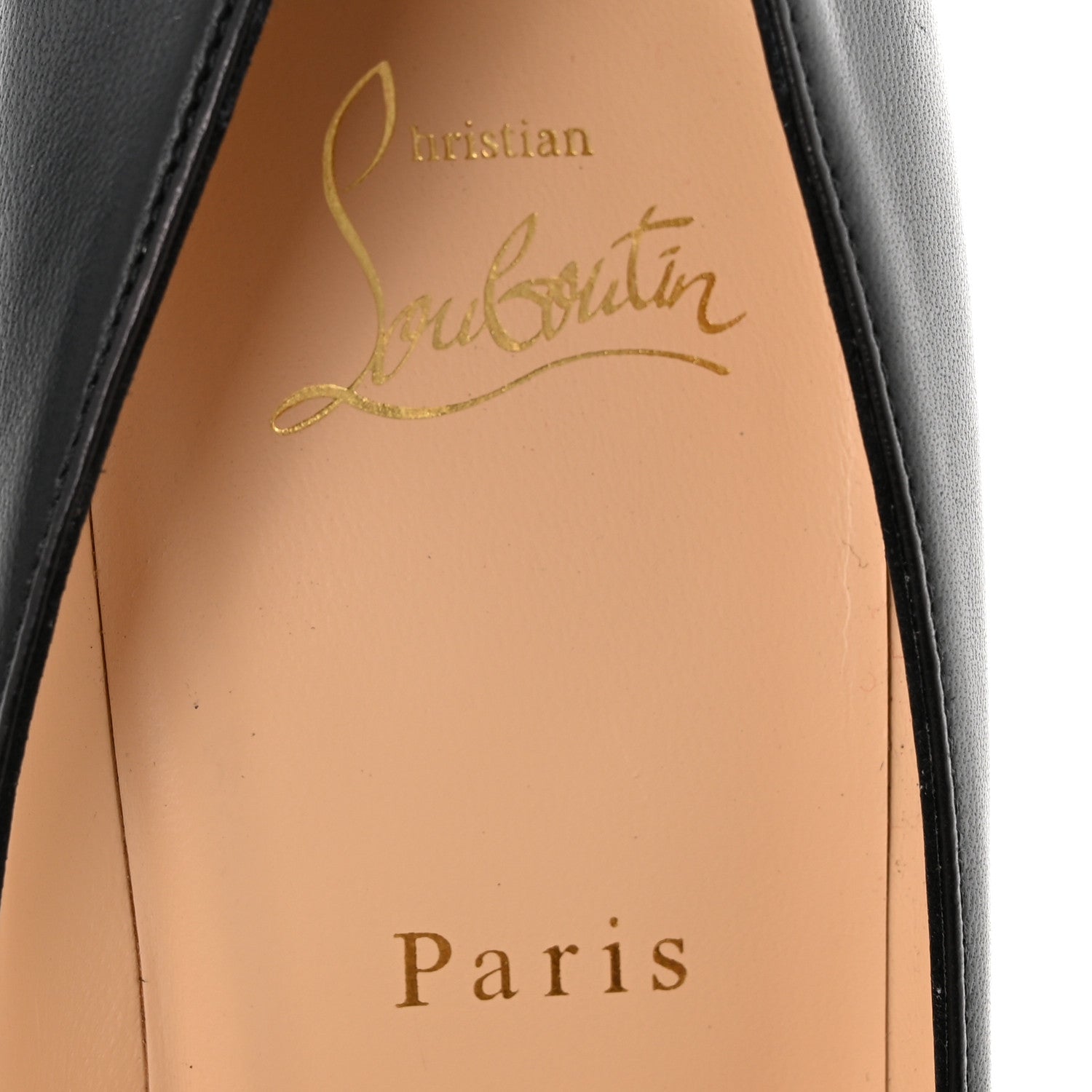 Christian Louboutin Shiny Nappa Pigalle Follies 100 Pumps 39 Black 8 of 10