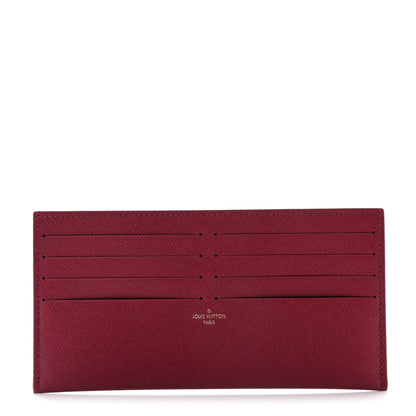 Louis Vuitton Calfskin Felicie Card Holder Insert Fuchsia 1 of 6