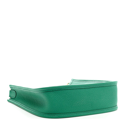 Hermes Taurillon Clemence Evelyne TPM Vert Vertigo 4 of 10