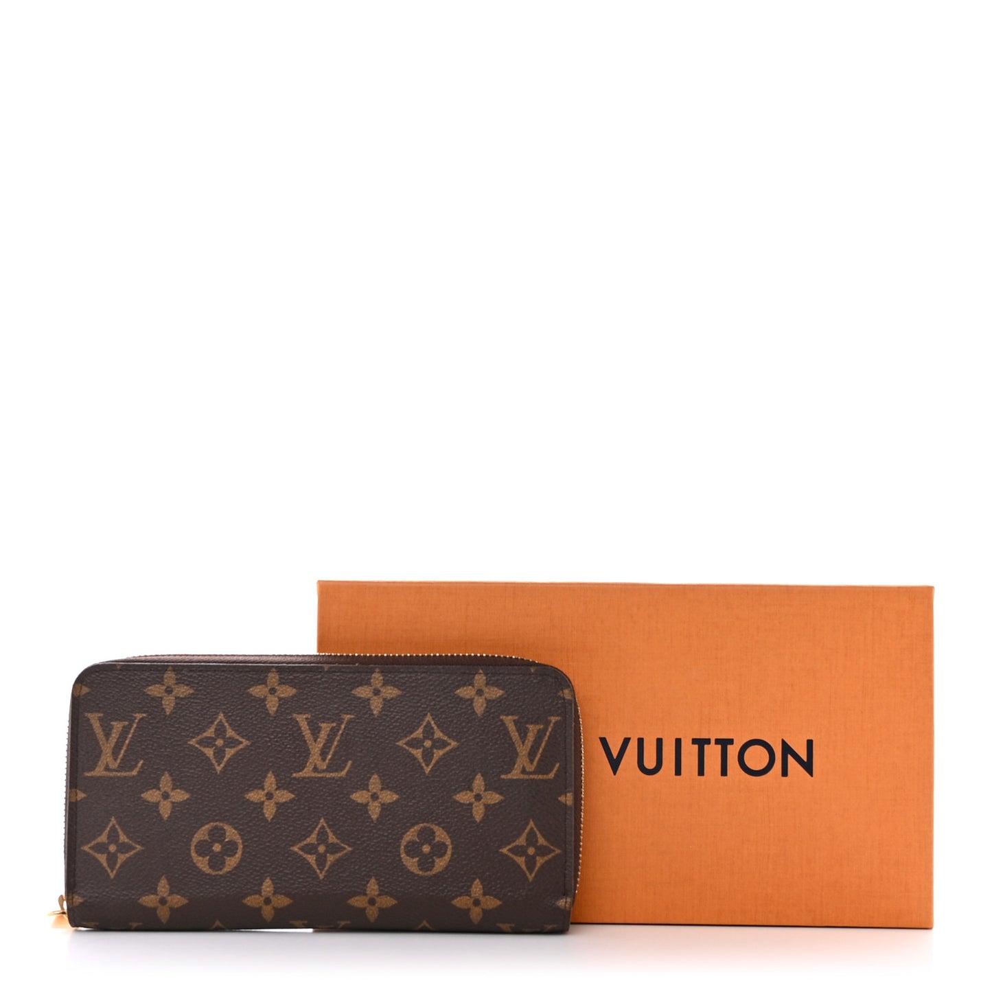 LOUIS VUITTON Monogram Zippy Wallet Fuchsia