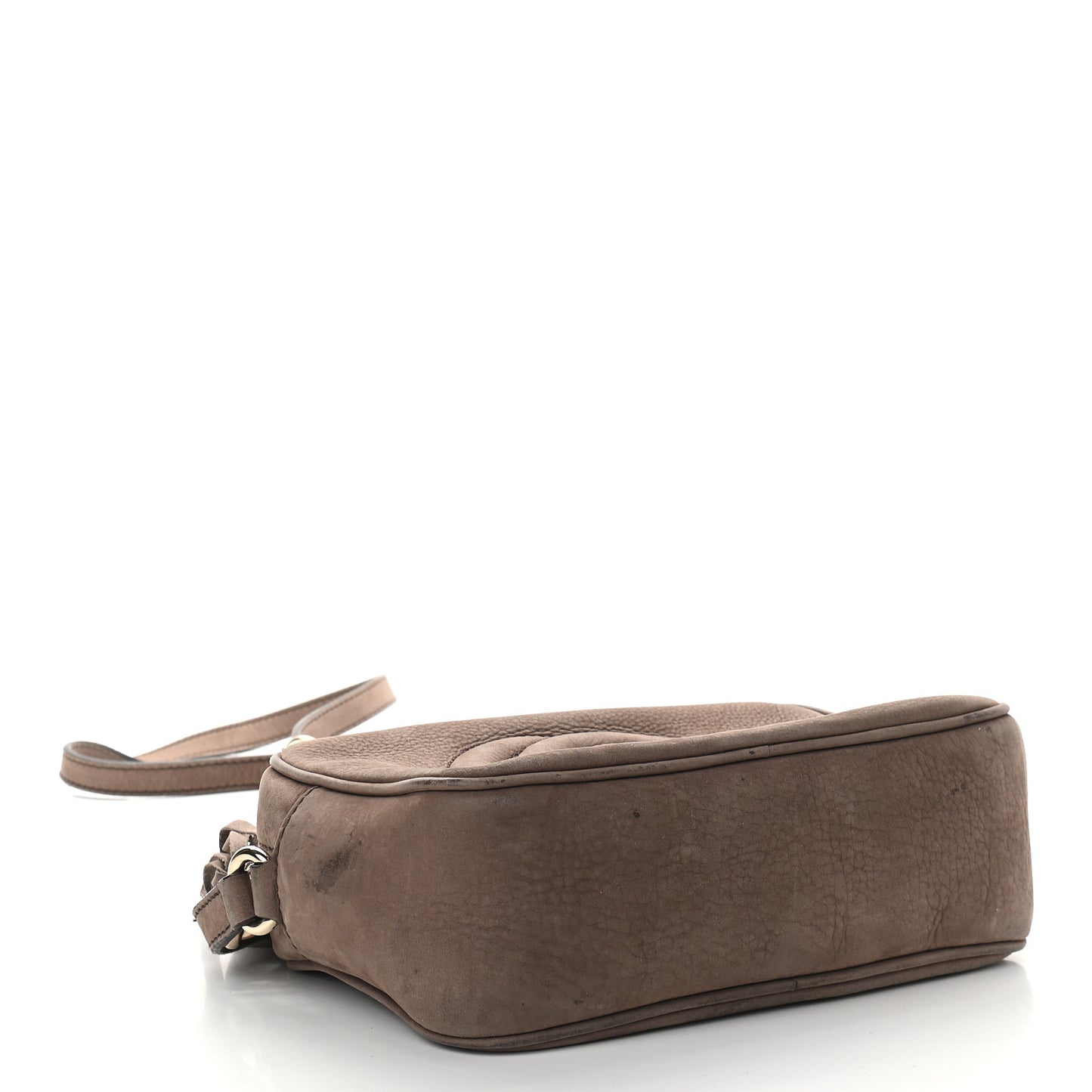 Vitello Range Small Soho Disco Bag Grey Field