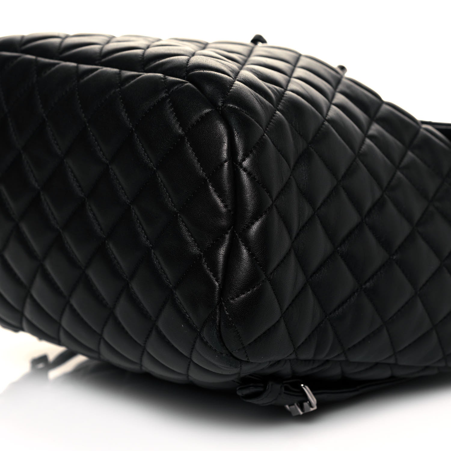 Chanel Lambskin Quilted Large Urban Spirit Backpack Black 10 of 13