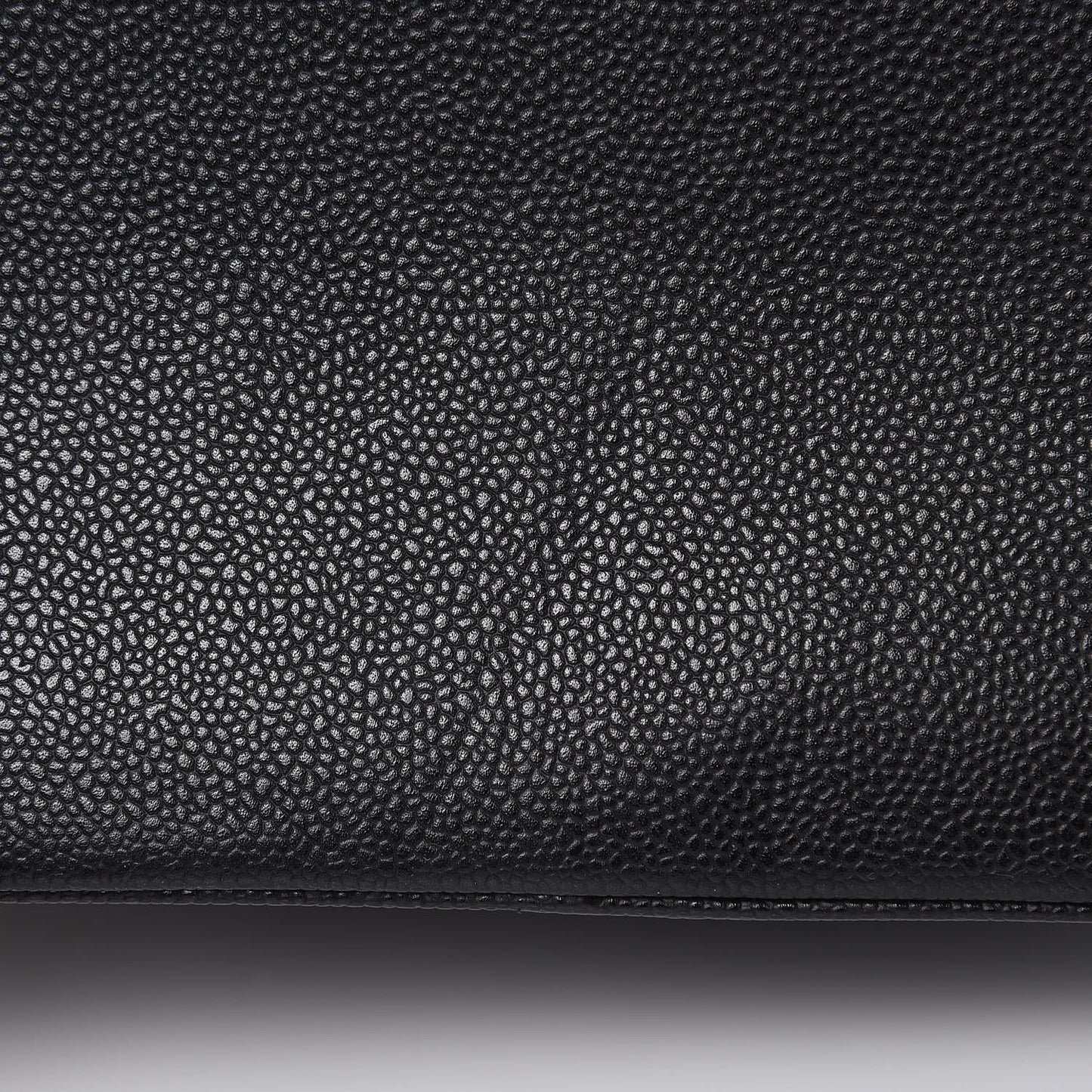 Caviar Quilted Medallion Tote Black