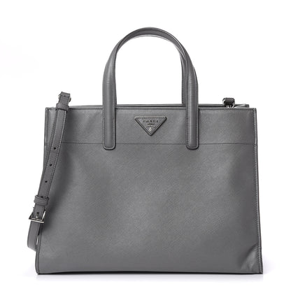Prada Saffiano Soft Tote Marmo 1 of 14
