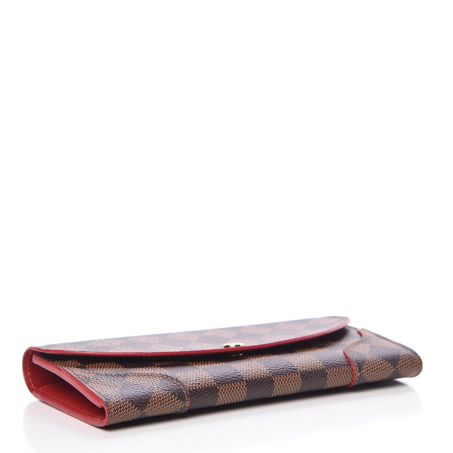 Damier Ebene Caissa Wallet Cherry