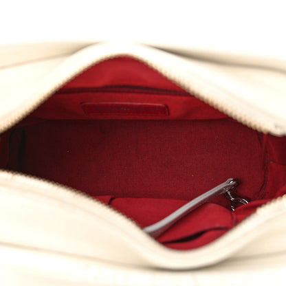 Chanel Aged Calfskin Quilted Small Gabrielle Hobo White 5 of 23