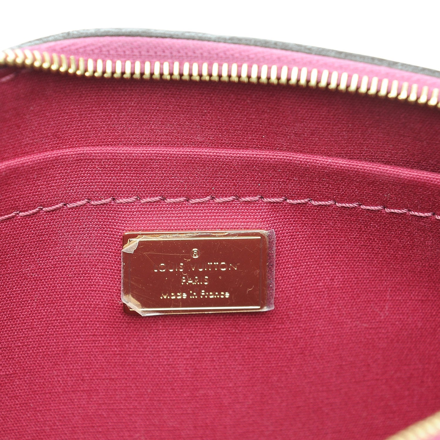 Louis Vuitton Vernis Santa Monica Clutch Magenta 6 of 9