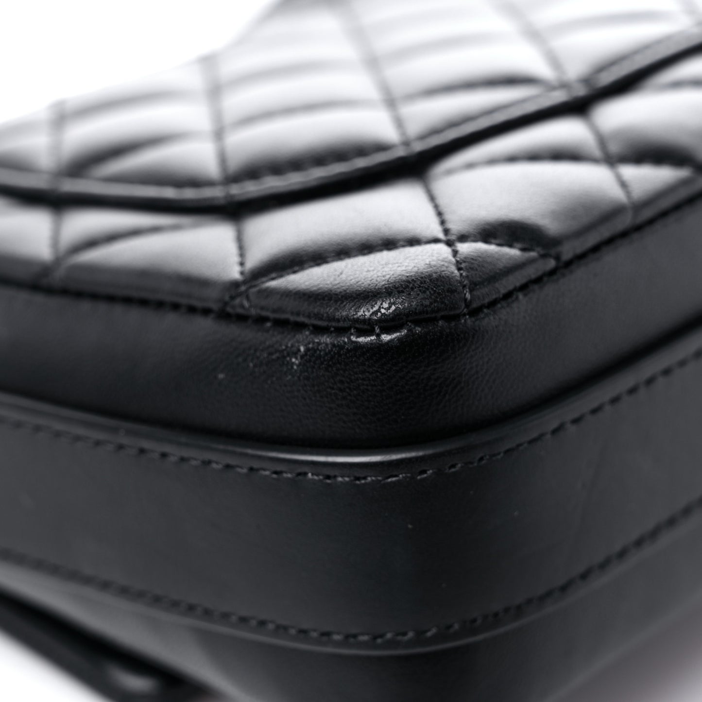 Calfskin Quilted Bolero De Chanel Flap Bag Black