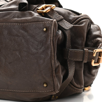 Chloe Calfskin Paddington Front Pocket Tote Chocolate 10 of 10