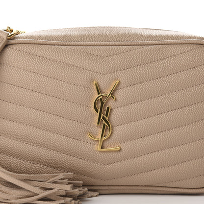 Saint Laurent Grain De Poudre Matelasse Monogram Mini Lou Camera Bag New Powder 10 of 10