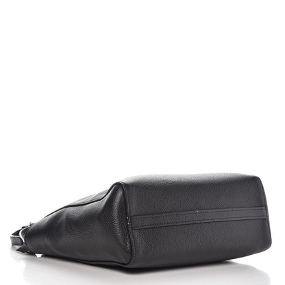 Prada Vitello Phenix Top Handle Bag Black 4 of 8