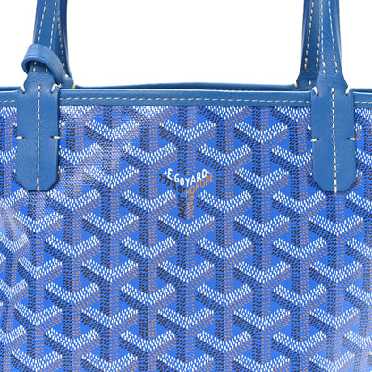Goyard Goyardine Reversible Mini Anjou Sky Blue 13 of 18