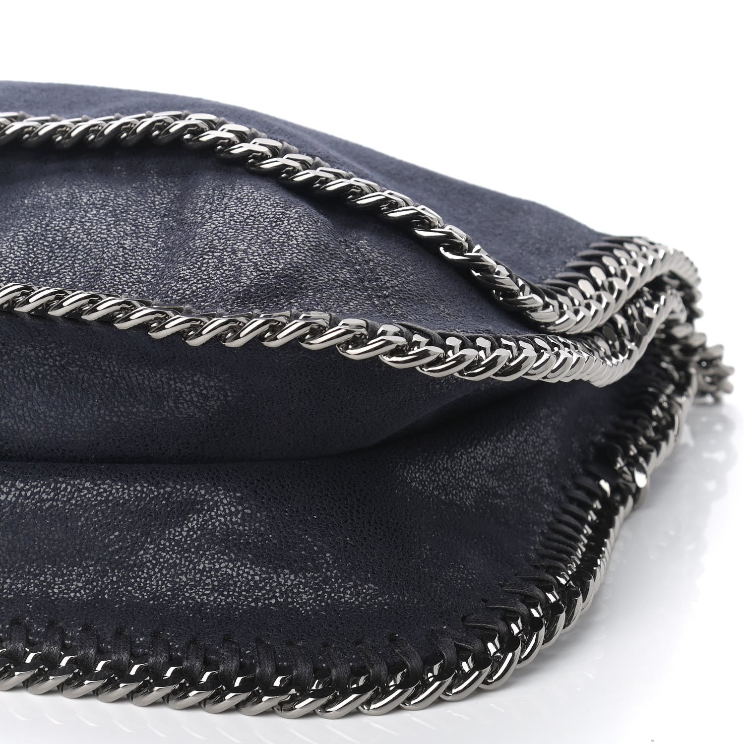 Stella McCartney Shaggy Deer Falabella Messenger Navy 9 of 9