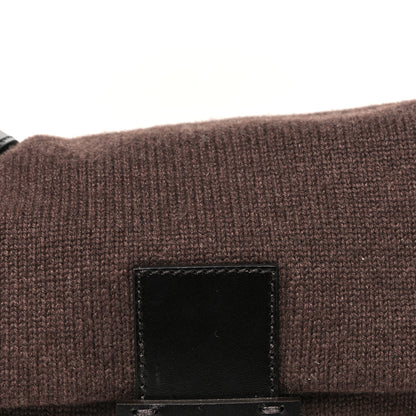 Fendi Cashmere Vitello Grace Baguette Brown 8 of 10