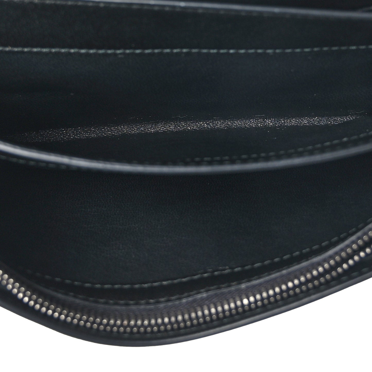 Nappa Intrecciato Continental Wallet on Chain Black