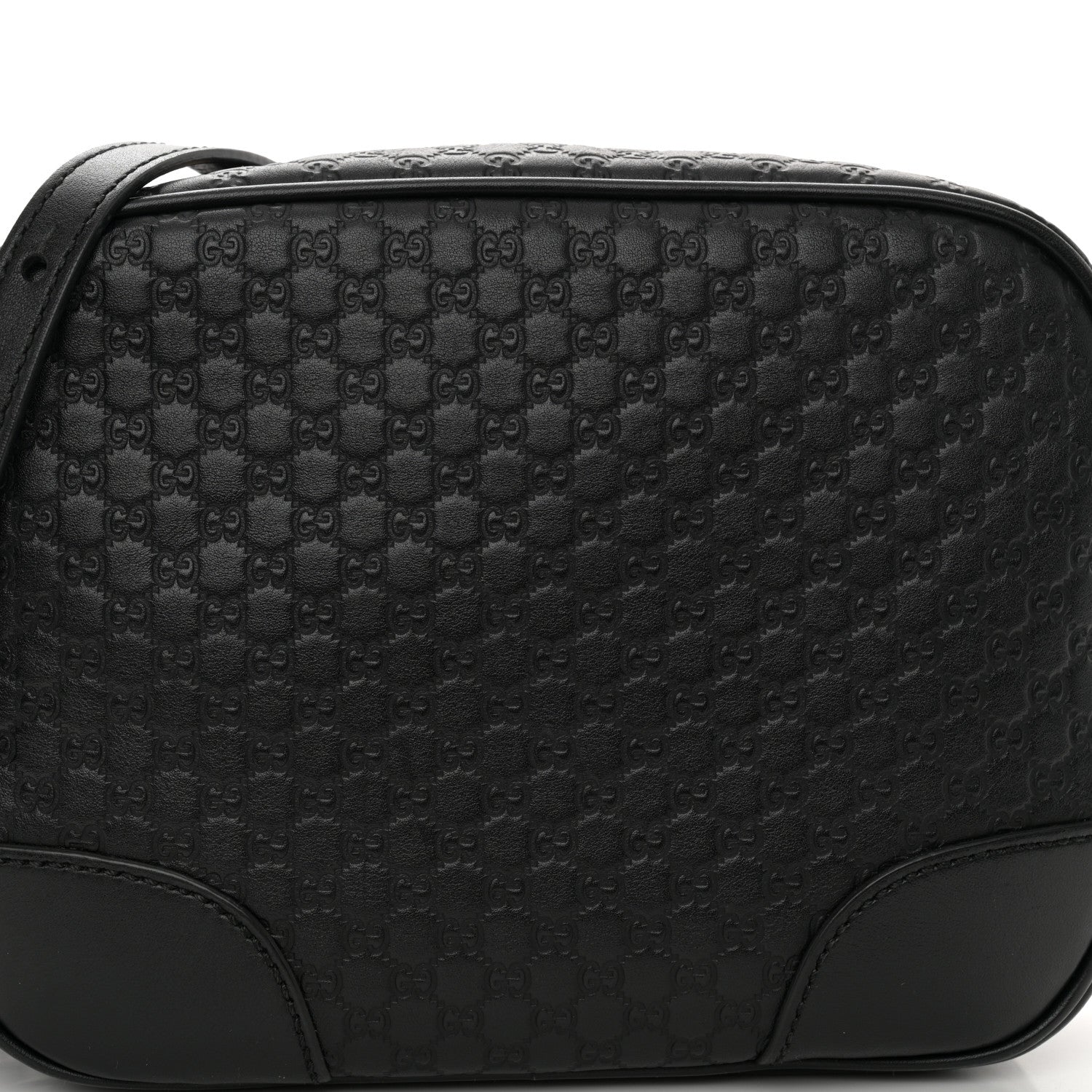 Gucci Microguccissima Mini Bree Messenger Bag Black 6 of 15