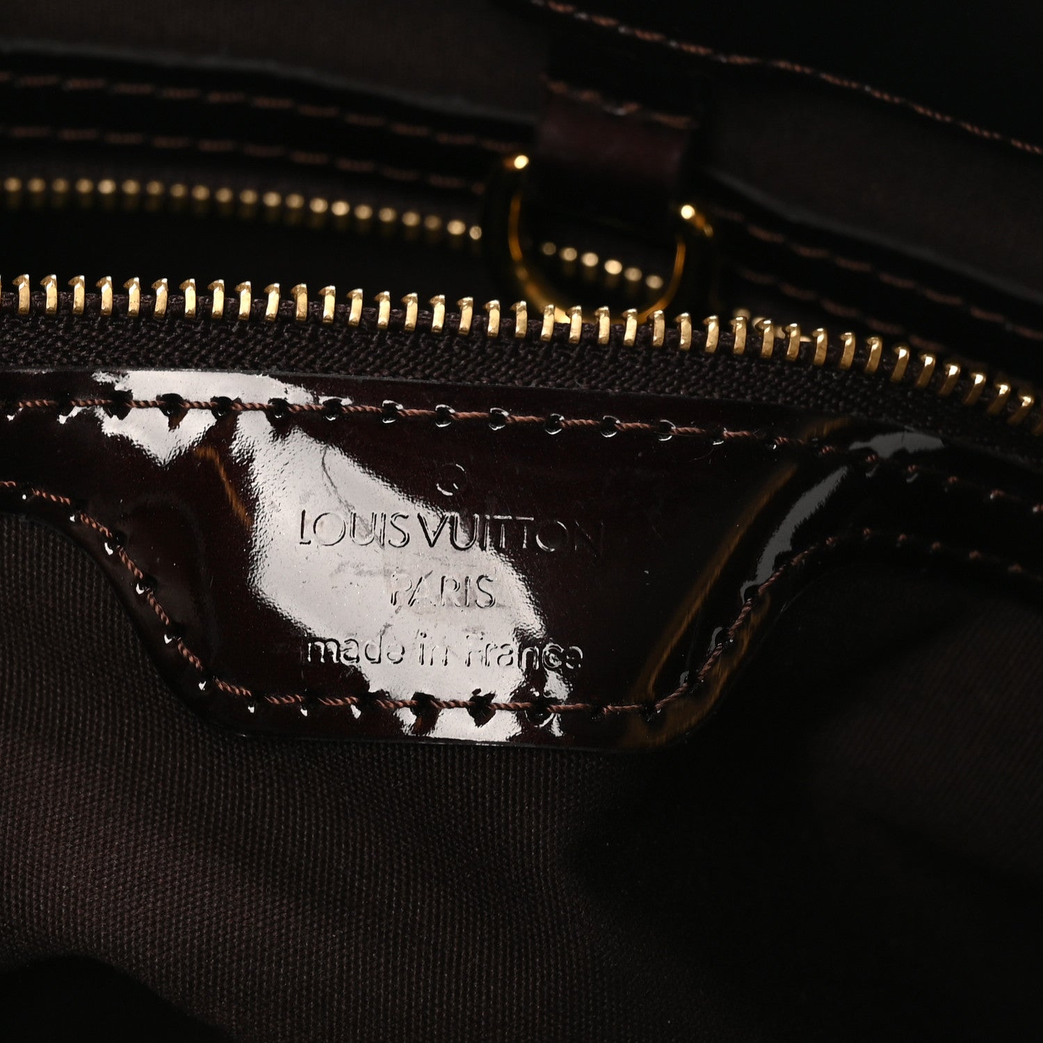Louis Vuitton Vernis Wilshire PM Amarante 6 of 11