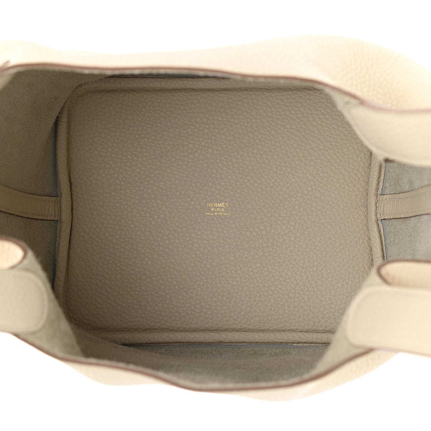 Hermes Taurillon Clemence Picotin Lock 22 MM Craie 5 of 12