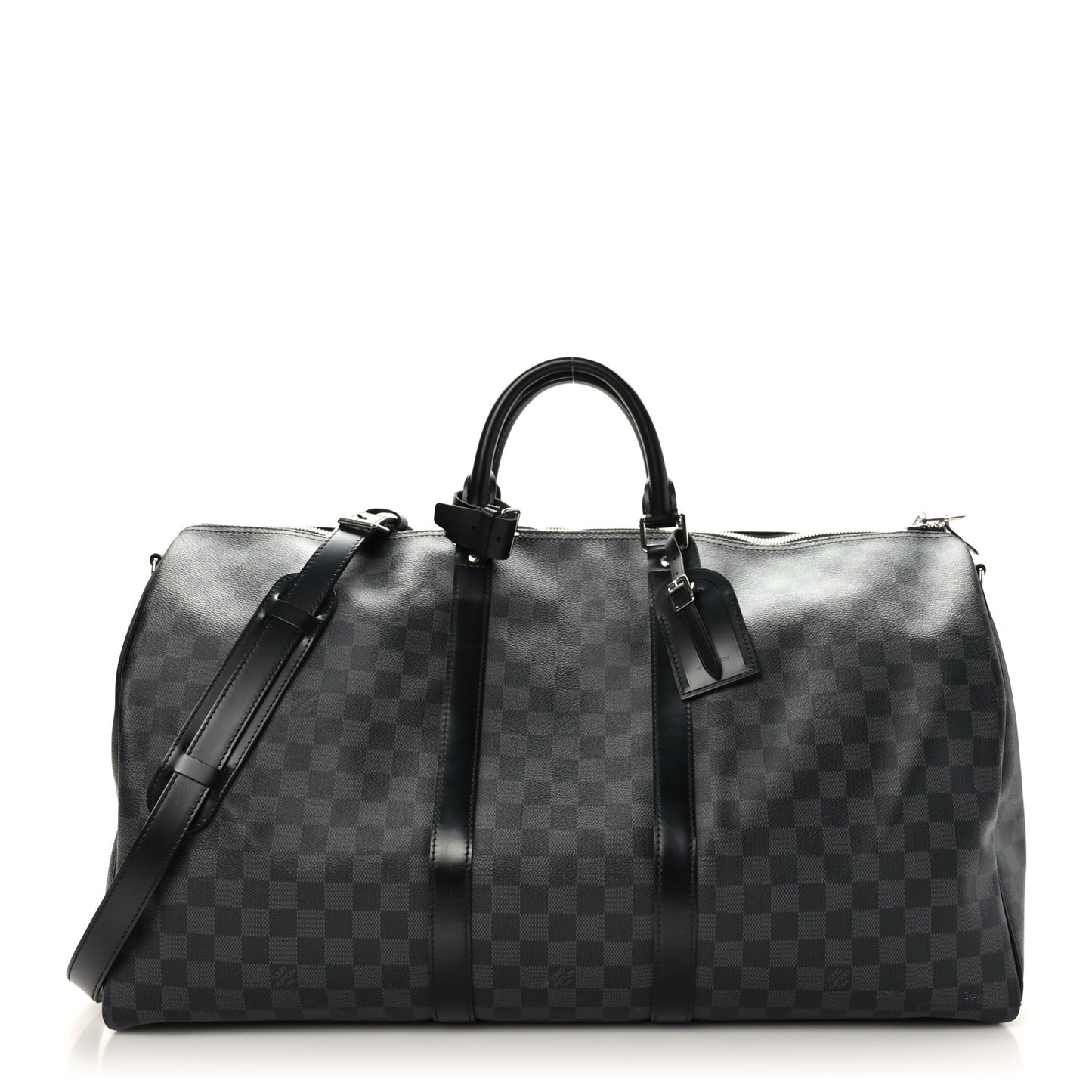 Damier Graphite Keepall Bandouliere 55