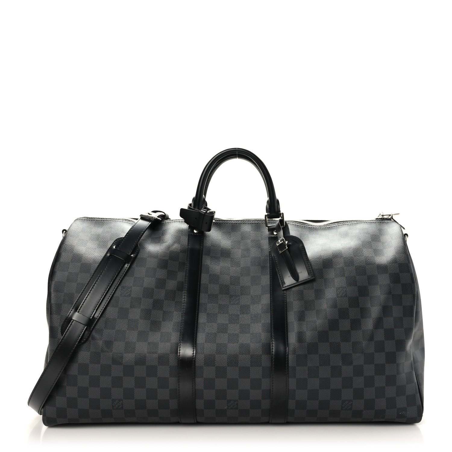 Louis Vuitton Damier Graphite Keepall Bandouliere 55 1 of 10
