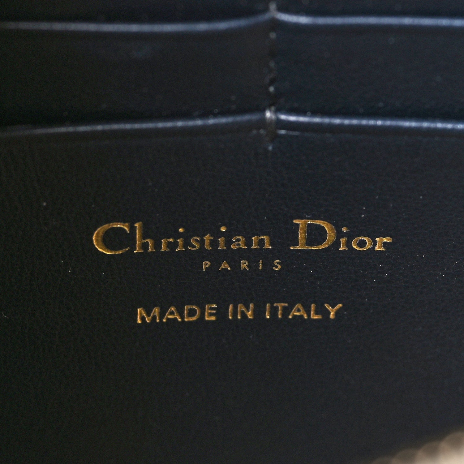Christian Dior Oblique Saddle Chain Pouch Blue 6 of 9