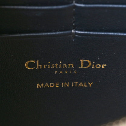 Christian Dior Oblique Saddle Chain Pouch Blue 6 of 9